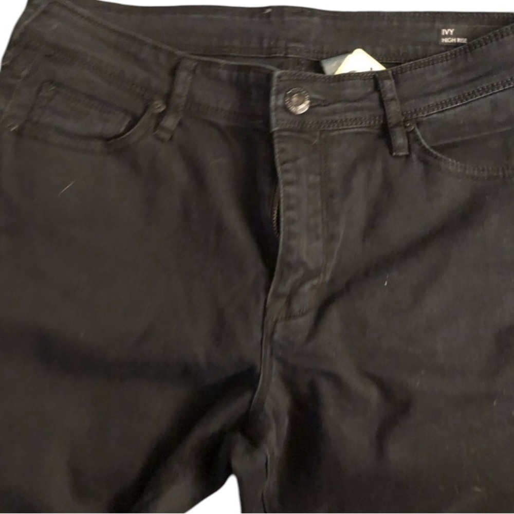 Ivy size 12 black jeans High rise skinny jeans with stretch